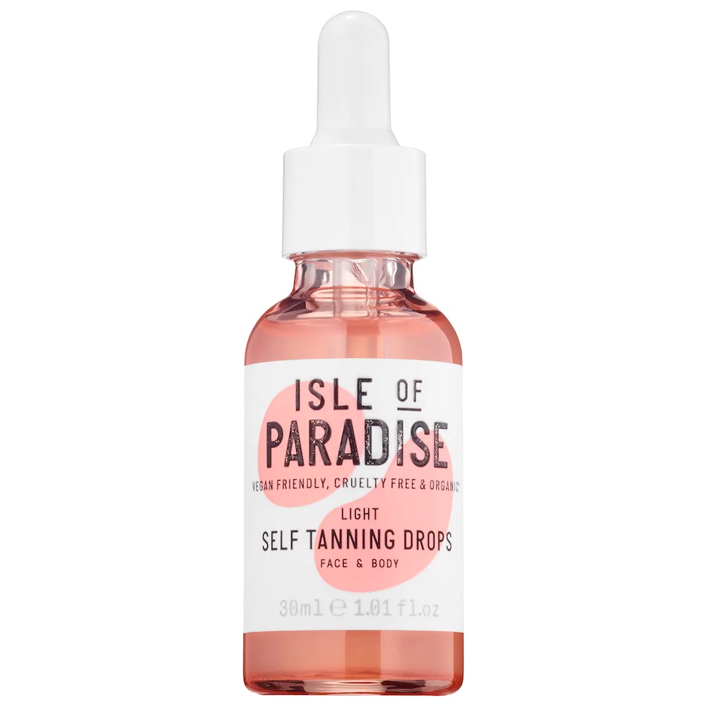 isle of paradise self tanning drops review - image of bottle